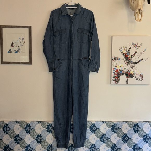 💚PRANA💚 Penderbrook Jogger Style, 100% Organic Cotton Jumpsuit, Size M - Picture 2 of 15